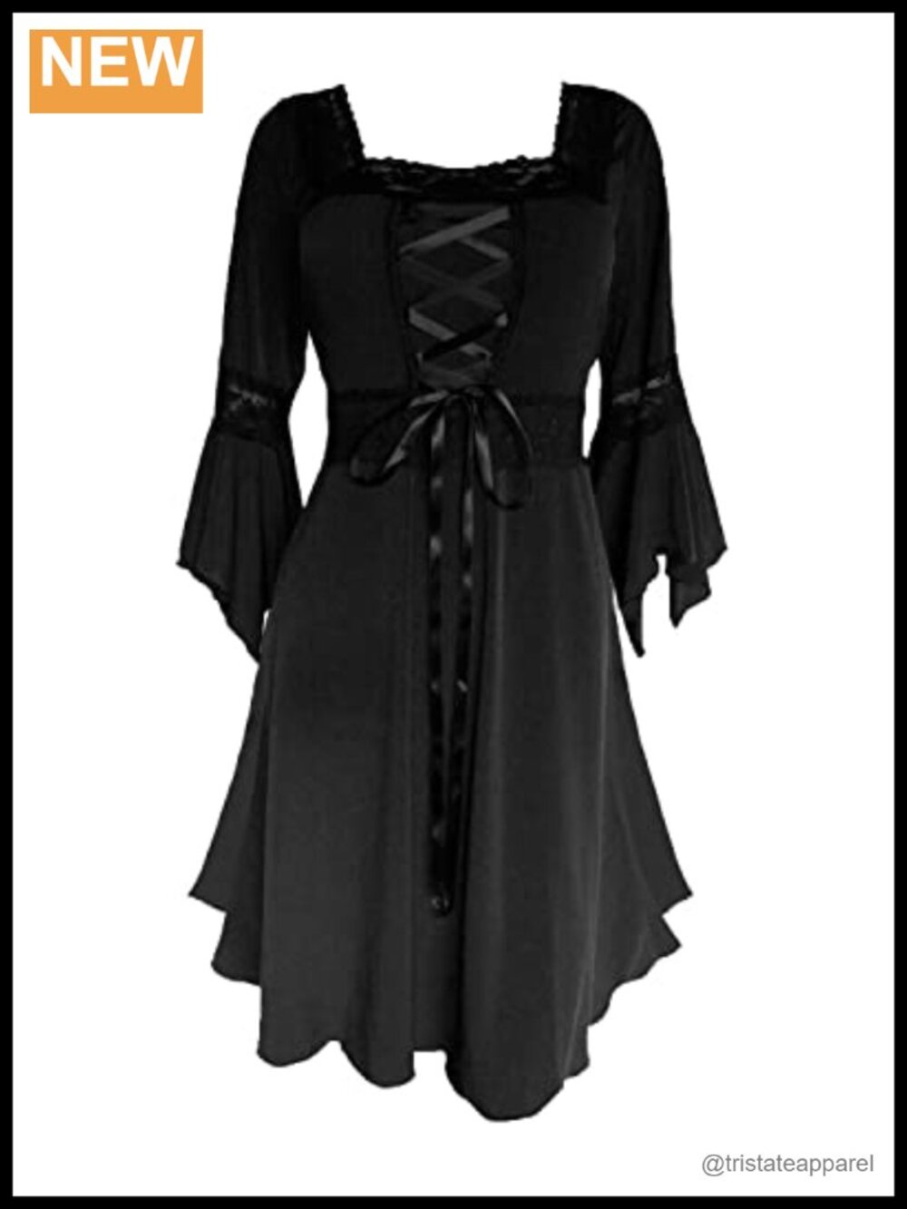 Renaissance Corset Dress Victorian Gothic Lace A-Line Cosplay